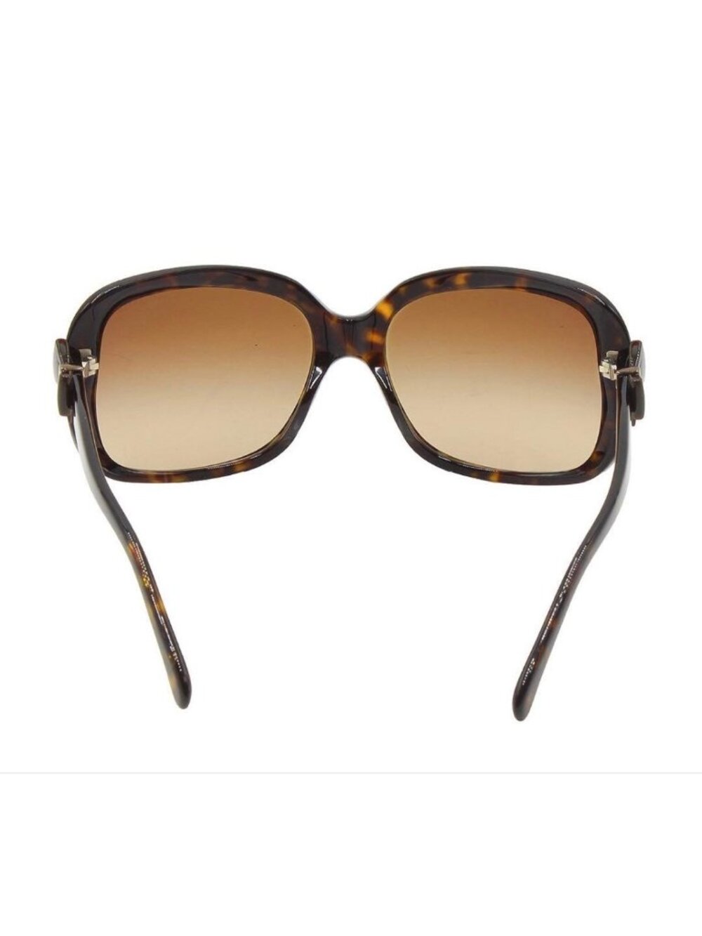 Chanel Side Ribbon Tortoiseshell Sunglasses Eyewear - Picture 4 of 9